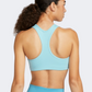 Nike Swoosh Graphic Women Training Bra Ocean Bliss