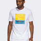 Adidas Chain Net  Men Basketball T-Shirt White