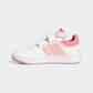 Adidas Hoops 3.0 Ps-Girls Basketball Shoes White/Pink