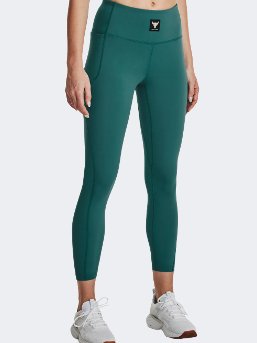 Under Armour Project Rock Meridian Ankle Women Training Tight Teal/Black