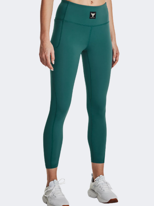 Under Armour Project Rock Meridian Ankle Women Training Tight Teal/Black