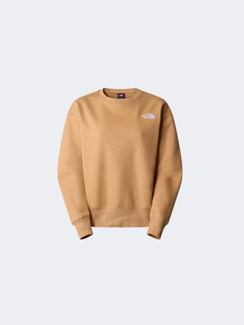 The North Face Essential Women Lifestyle Sweatshirt Almond Butter