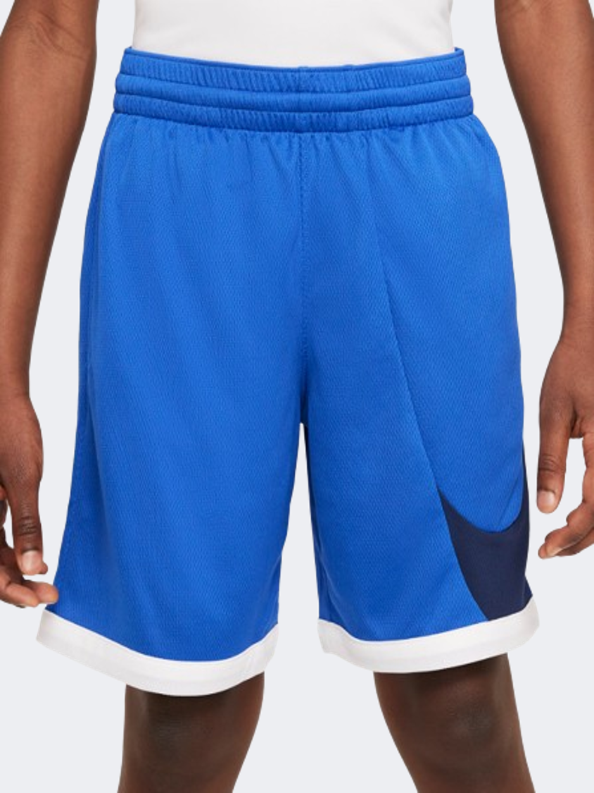 Nike Df Hbr Boys Basketball Short Royal/White/Navy
