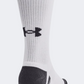 Under Armour Performance Tech 3Pk Unisex Training Sock White/Jet Grey
