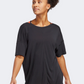 Adidas Yoga Studio Oversized Women Training T-Shirt Black