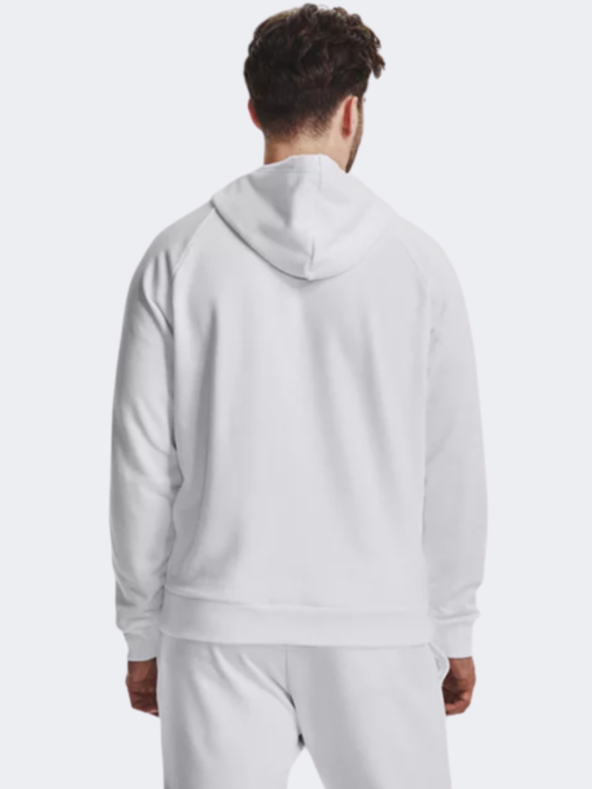 Under Armour Rival Fleece Men Lifestyle Hoody White/Black