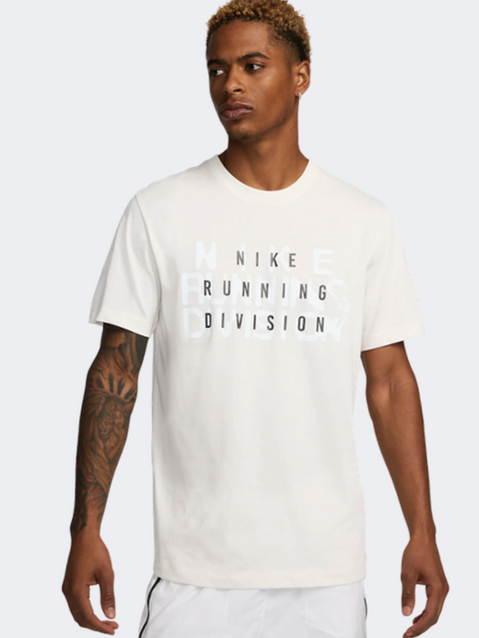 Nike Division Men Running T-Shirt Phantom