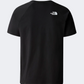 The North Face Raglan Red Box Tee Men Lifestyle T-Shirt Black