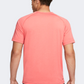 Nike Dri-Fit Short-Sleeve Fitness Men Training T-Shirt Red