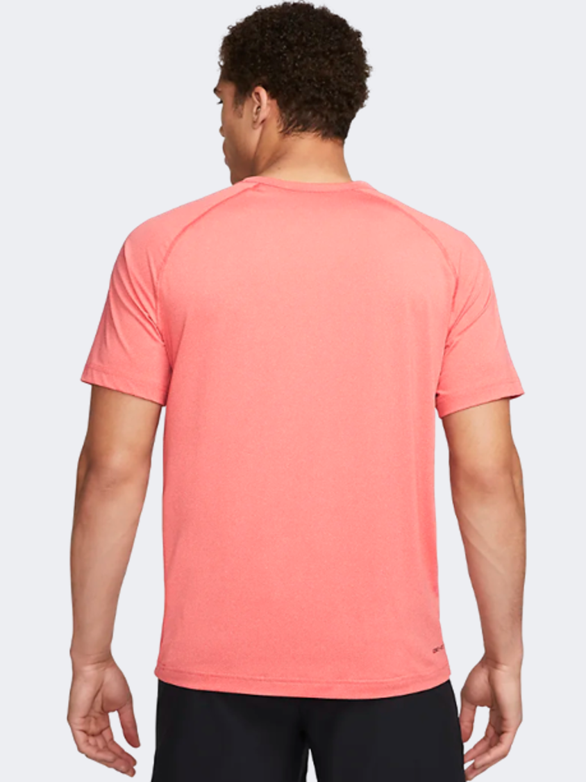 Nike Dri-Fit Short-Sleeve Fitness Men Training T-Shirt Red