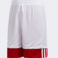 Adidas 3G Speed Reversible Ps-Boys Basketball Short Red/White