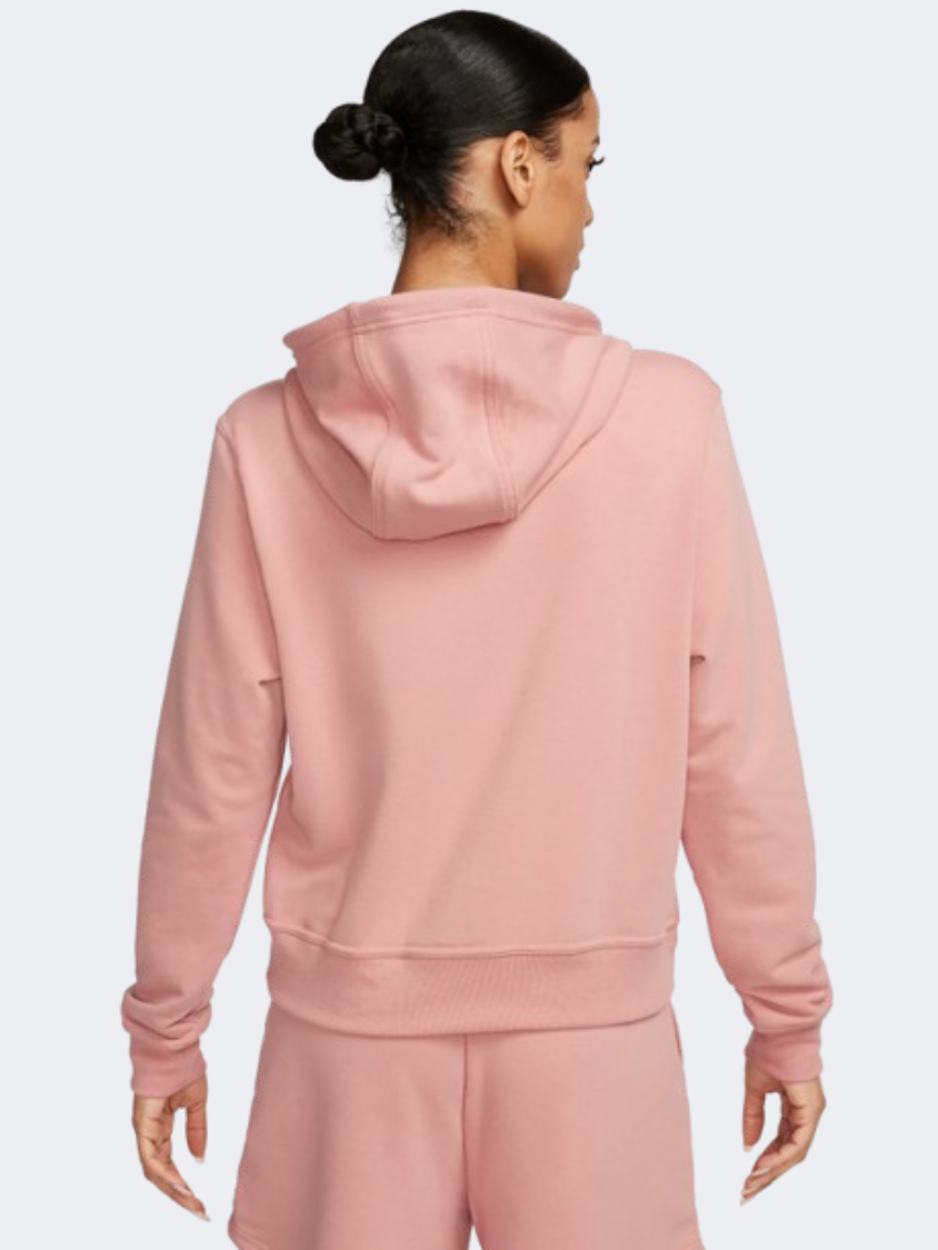 Nike One Women Training Hoody Red Stardust/White