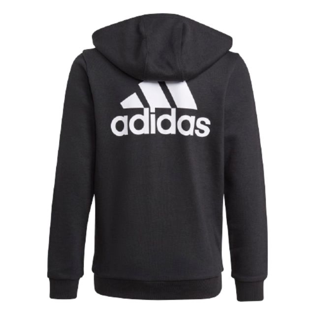 Adidas Essentials Boys Lifestyle Hoody Black/White