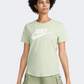 Nike Essential  Women Lifestyle T-Shirt Honeydew/White