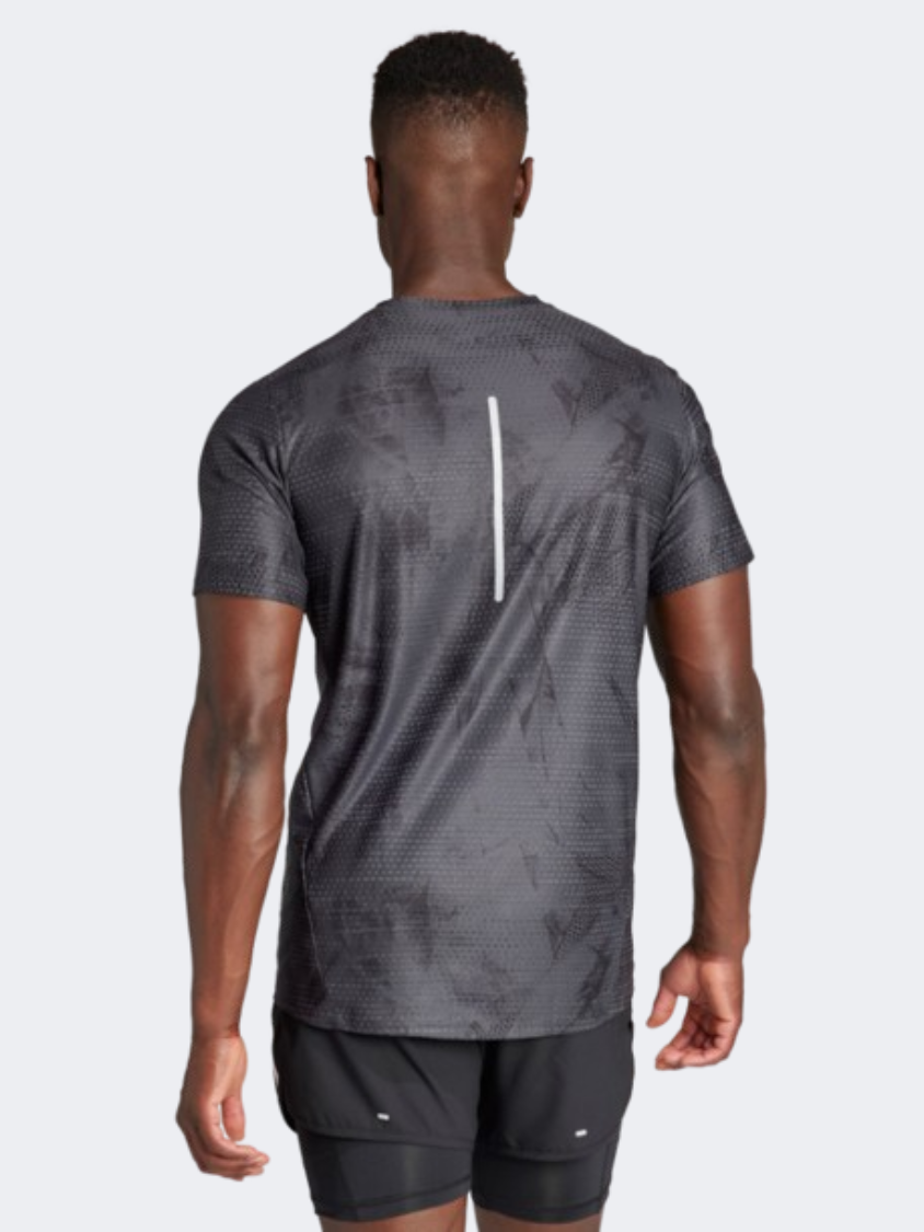 Adidas Ultimate Men Running T-Shirt Carbon/Black