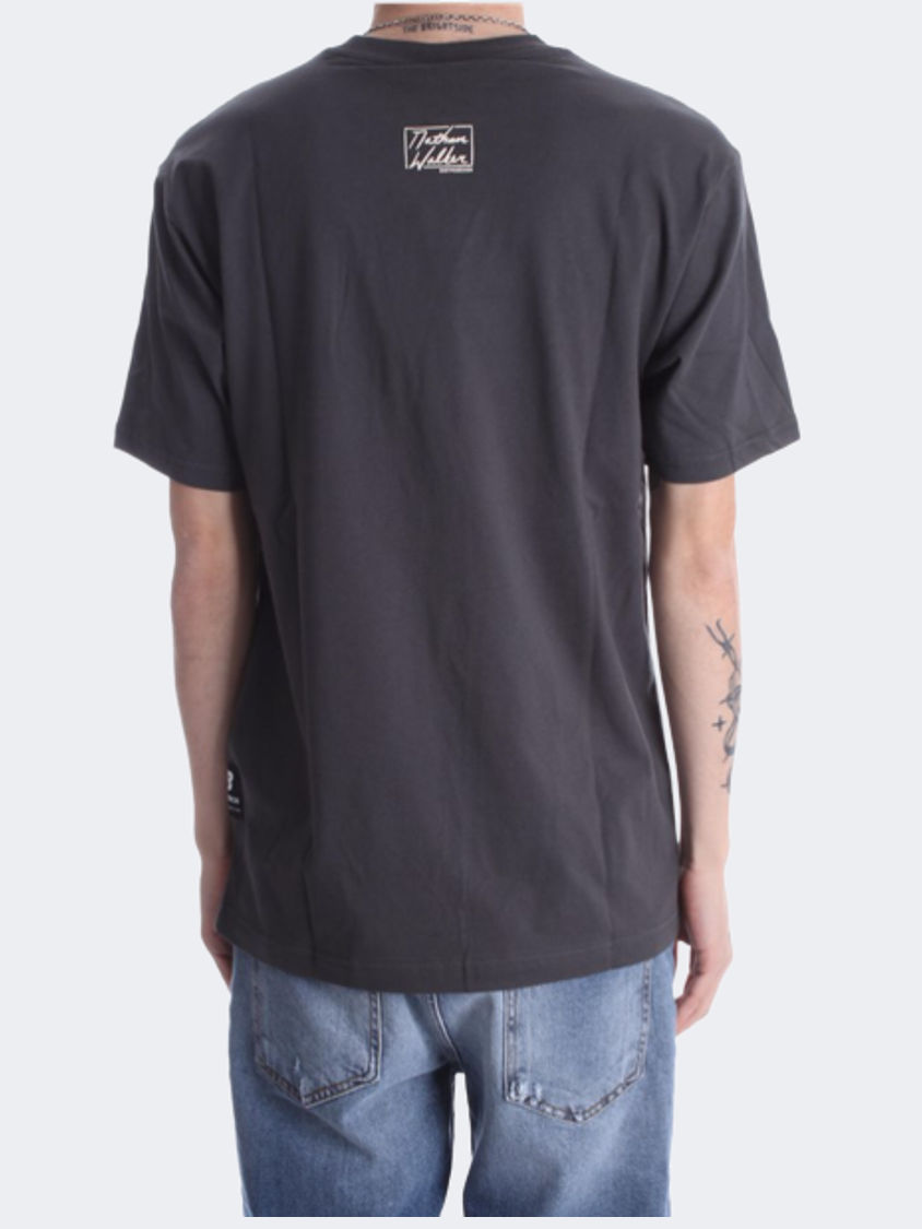 New Balance Artist Hoop Graphic Tee Men Lifestyle T-Shirt Blacktop