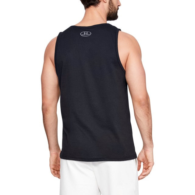 Under Armour Sportstyle Logo  Men Training Sleeveless Black