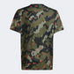 Adidas Allover Print Gs-Boys Training T-Shirt Olive Strata