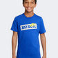 Nike Sportswear Boys Lifestyle T-Shirt Royal Blue