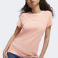 Puma Swxp Worldwide Graphic Women Lifestyle T-Shirt Peach