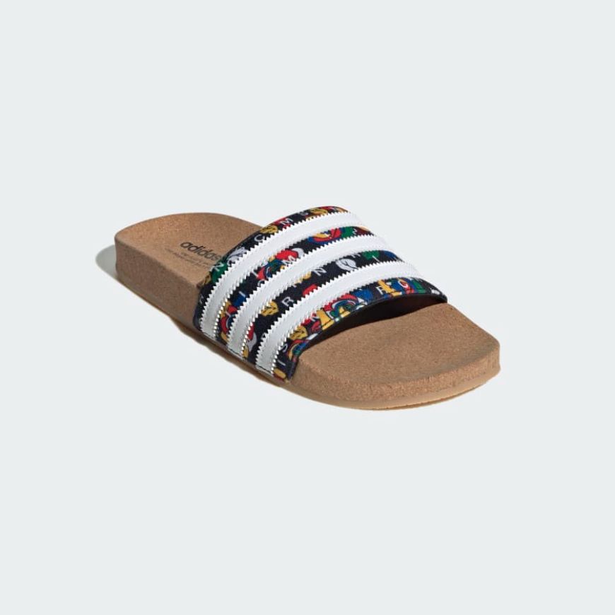 Adidas discount multicolor slippers