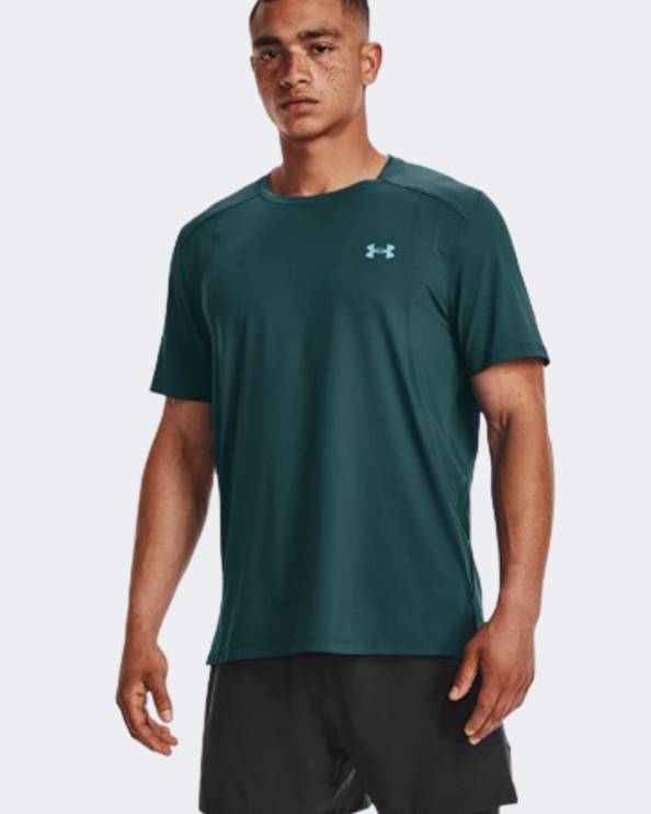 Under Armour Iso-Chill Laser Men Running T-Shirt Green 1370338-716 ...