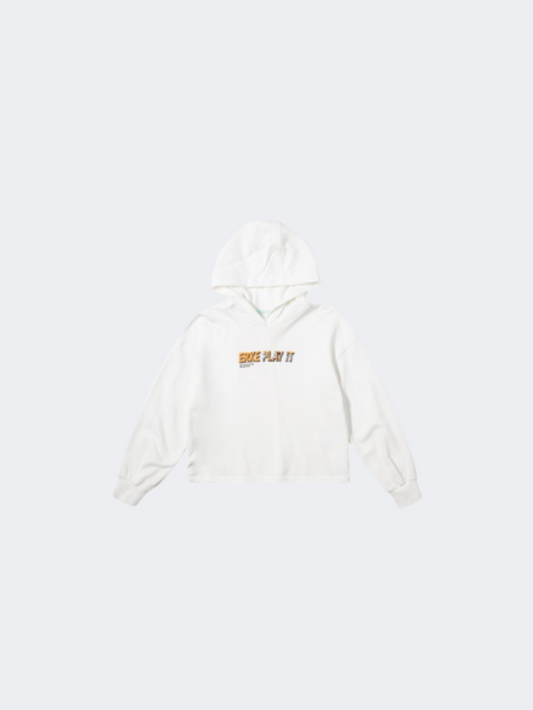 Erke Hoodie Kids-Girls Lifestyle Hoody White