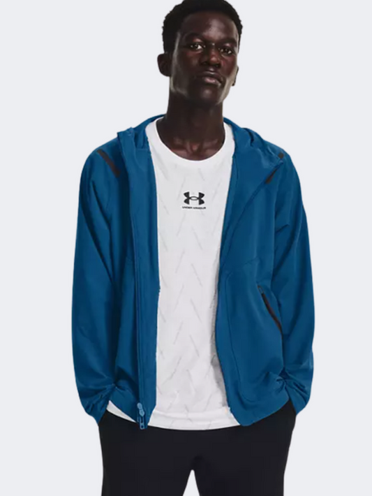 Under Armour Unstoppable Men Training Jacket Varsity Blue/Black