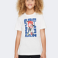 Nike Psg Boxy Character Boys Football T-Shirt White/Blue/Red
