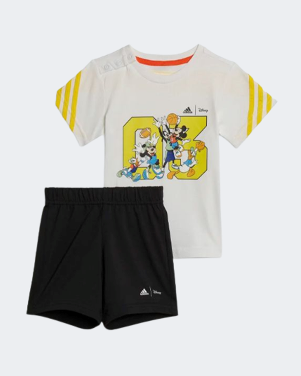 Adidas X Disney Mickey Mouse Infant-Unisex Training Suit White/Multi Hk6653