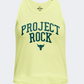 Under Armour Project Rock Graphic Girls Training Tank Fade/Teal