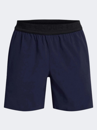 شورت تدريب رجالي Under Armour Peak كحلي/كاستل روك