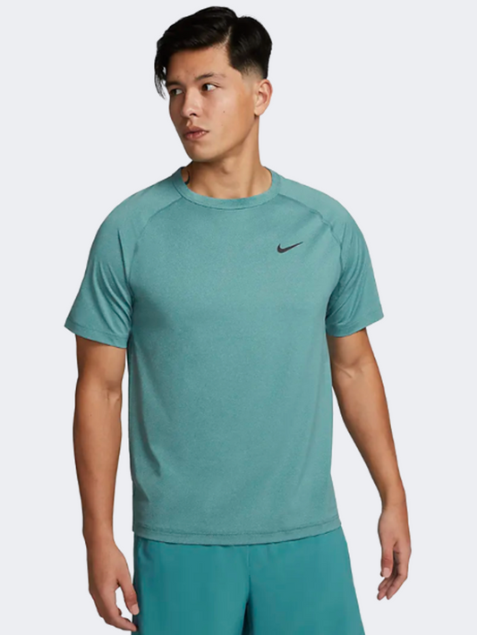 Nike Dri-Fit Short-Sleeve Fitness Men Training T-Shirt Mineral Teal
