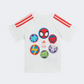Adidas Spider Man Baby-Boys Sportswear Set White/Bright Red
