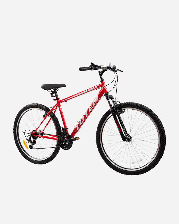 Totem 27.5&#39;&#39; Steel Unisex Biking Bike Red/White Cha-2105