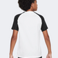 Nike Dri Fit Strike Boys Football T-Shirt White/Black/Crimson