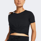 Under Armour Motion Crossover Women Training T-Shirt Black/White