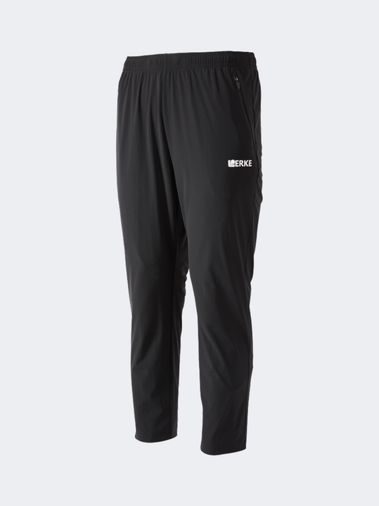 Erke Knitted Cropped Men Lifestyle Pant Black