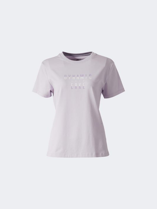 Erke Crew Neck Women Lifestyle T-Shirt Purple