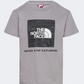 The North Face Redbox Boys Lifestyle T-Shirt Meld Grey