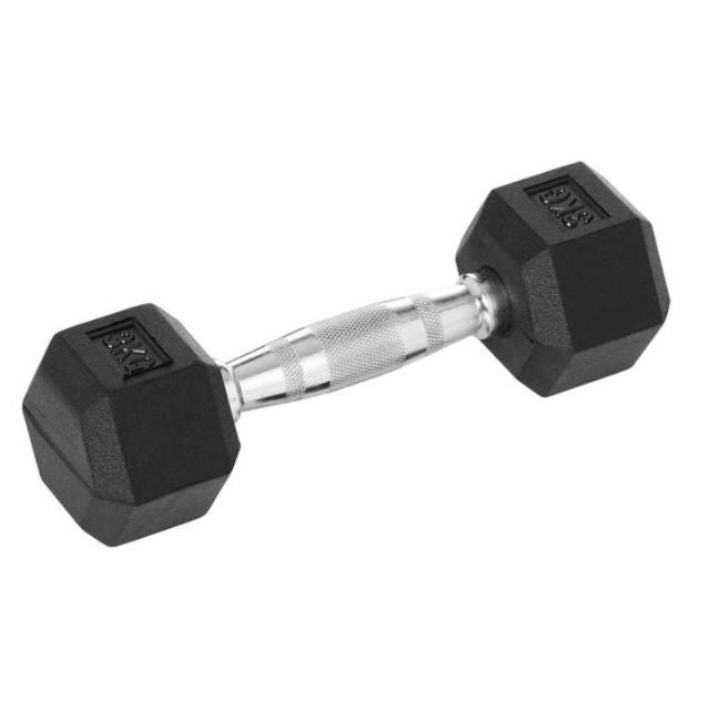 Irm-Fitness Factory Rubber Hex Dumbbell 3Kg Fitness Weight Black