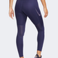 Nike Mid Rise 7/8 Graphic Women Running Tight Purple Ink/Purple
