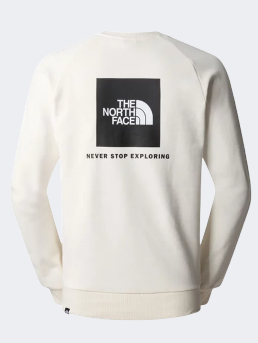 The North Face Rag Redbox Men Lifestyle Sweatshirt Gardenia White
