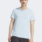 Adidas Own The Run Men Running T-Shirt Wonder Blue