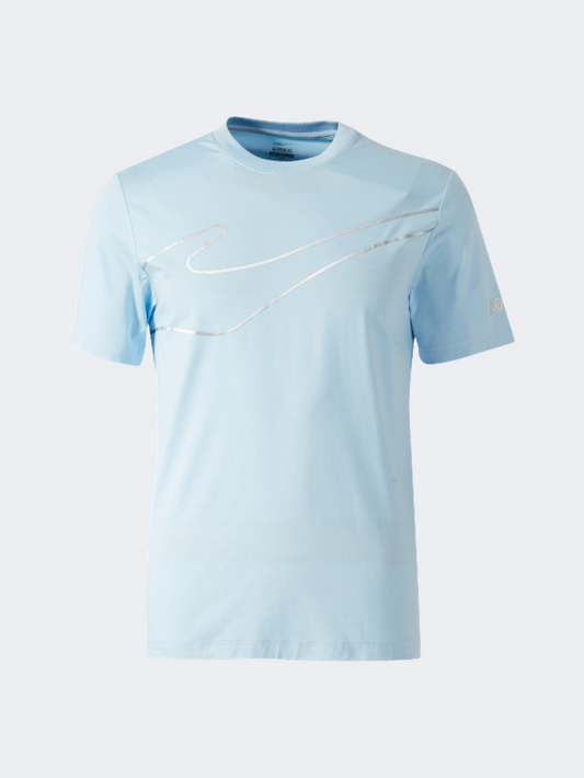 Erke Crew Neck Men Lifestyle T-Shirt Light Blue