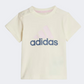 Adidas Girls Sportswear Set Ivory/Clear Pink