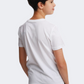 Puma Essential Logo Boys Lifestyle T-Shirt White