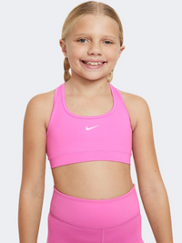 حمالة صدر نسائية للحياة اليومية Nike Df Swoosh وردي مرح/أبيض