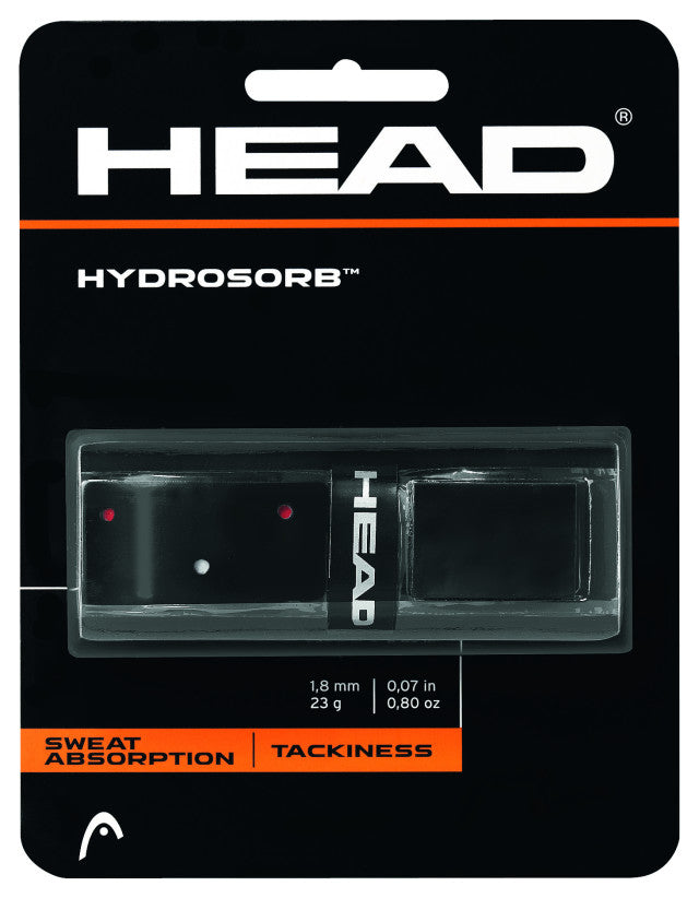 Head Unisex Tennis 285014 Hydrosorb Black/Red Grip
