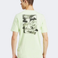 Adidas City Escape Graphic Men Sportswear T-Shirt Semi Green Spark